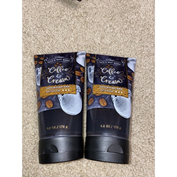 Bath & Body‎ Works Coffee & Cream Coffee Bean Body Scrub...